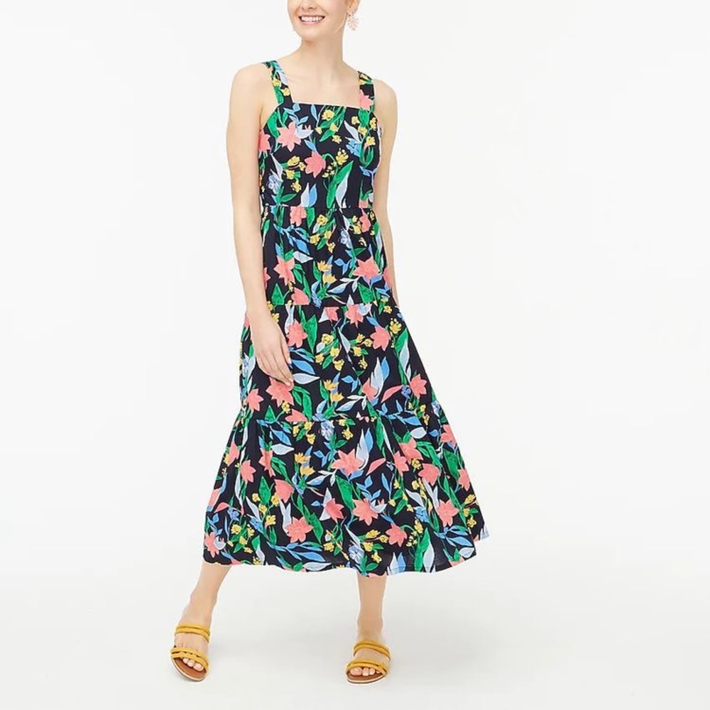 NWT J Crew Maxi Floral Dress  🌺
